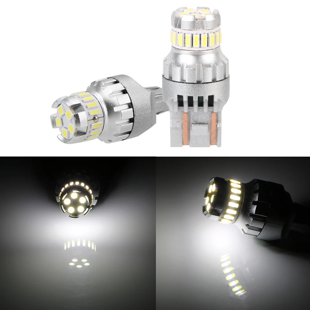 

Universal DRL Car LED Bulbs 3030 4014 SMD 1156 7443 3157/3156 T15 LED Light 2pcs Daytime Running Lights 6500K White Super Bright