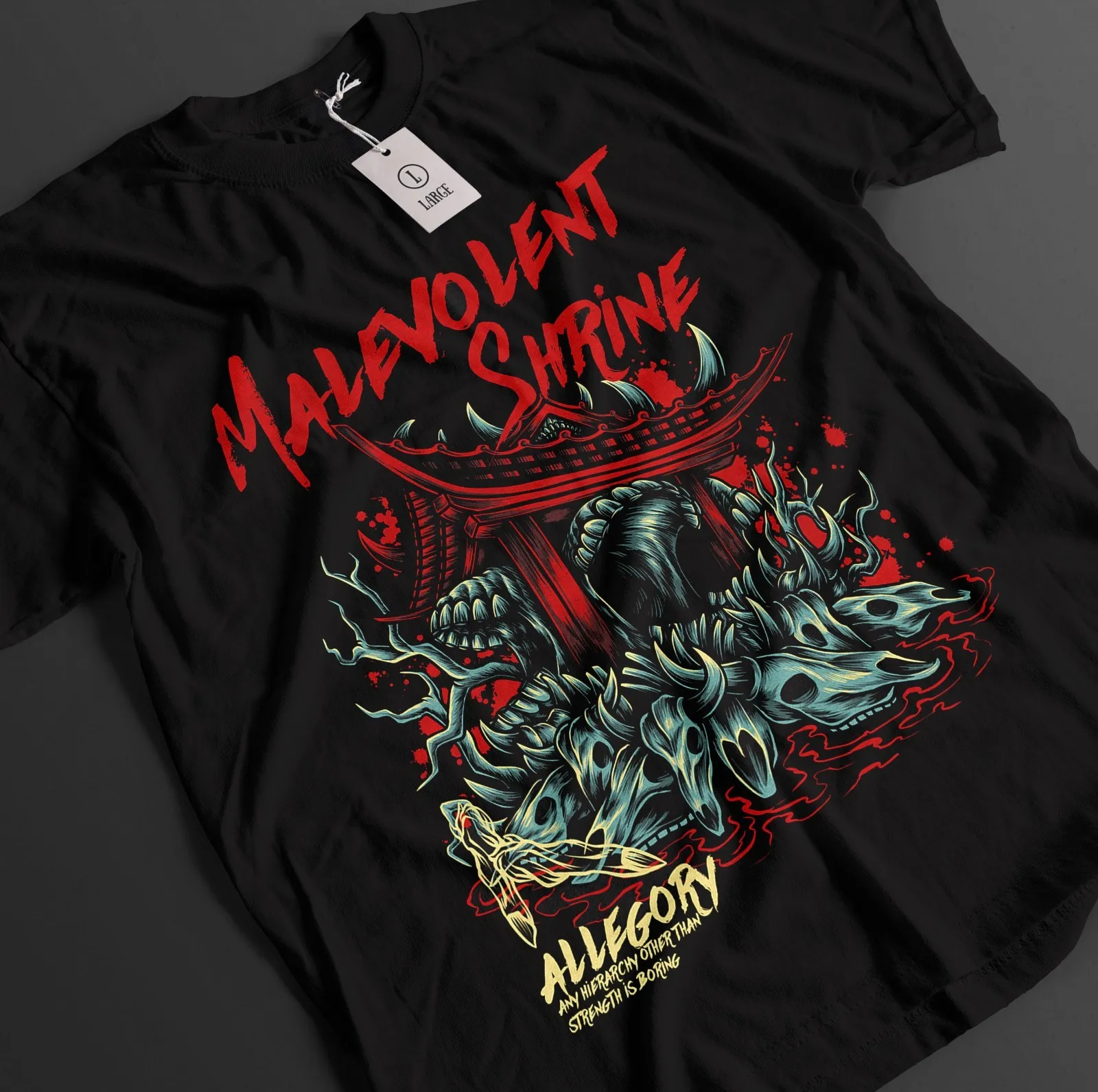 Jujutsu Kaisen Shirt Sukuna Domain Expansion T-Shirt Malevolent Shrine Tshirt