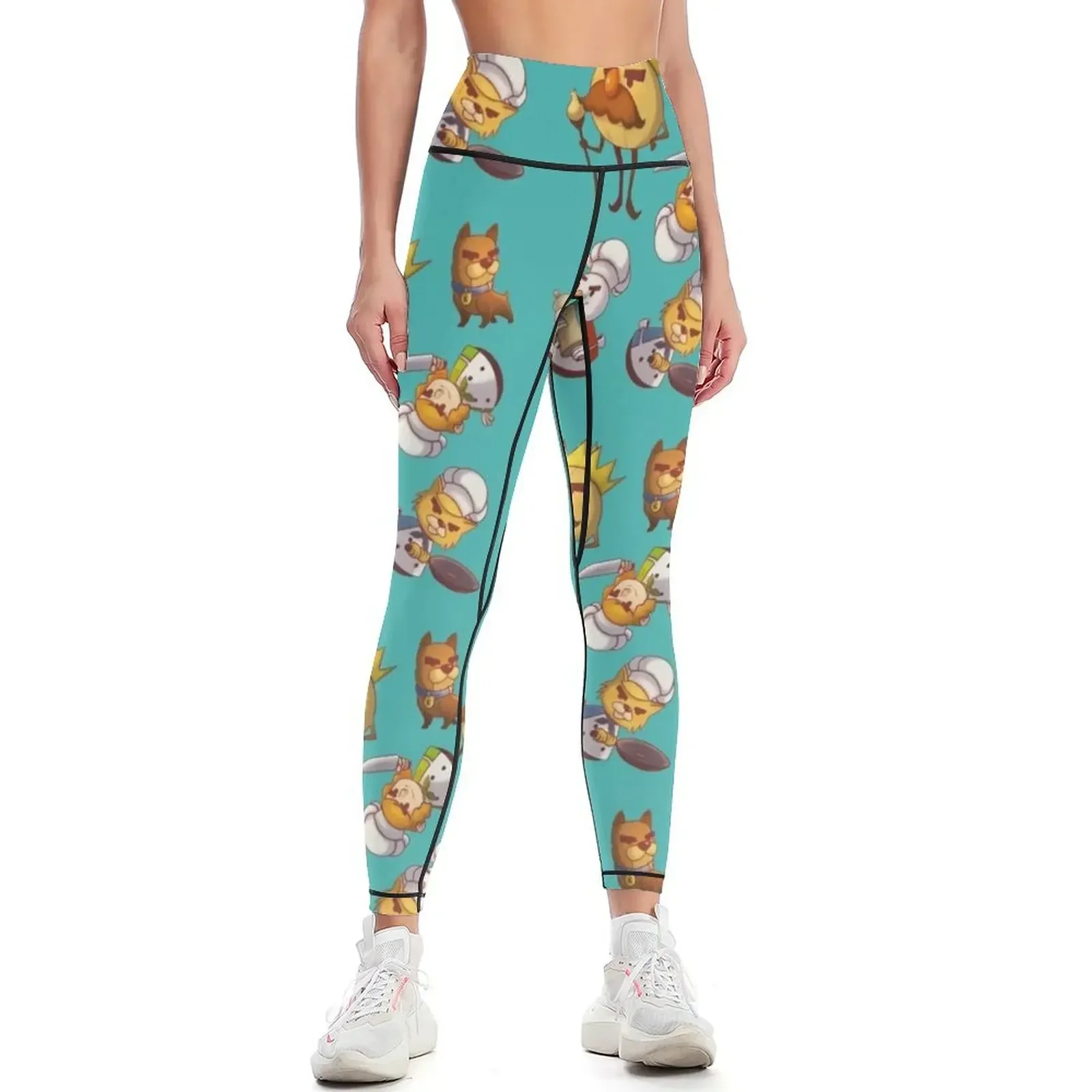 

Overcooked Leggings gym wear Women's fitness Fitness clothing jogging pants Womens Leggings