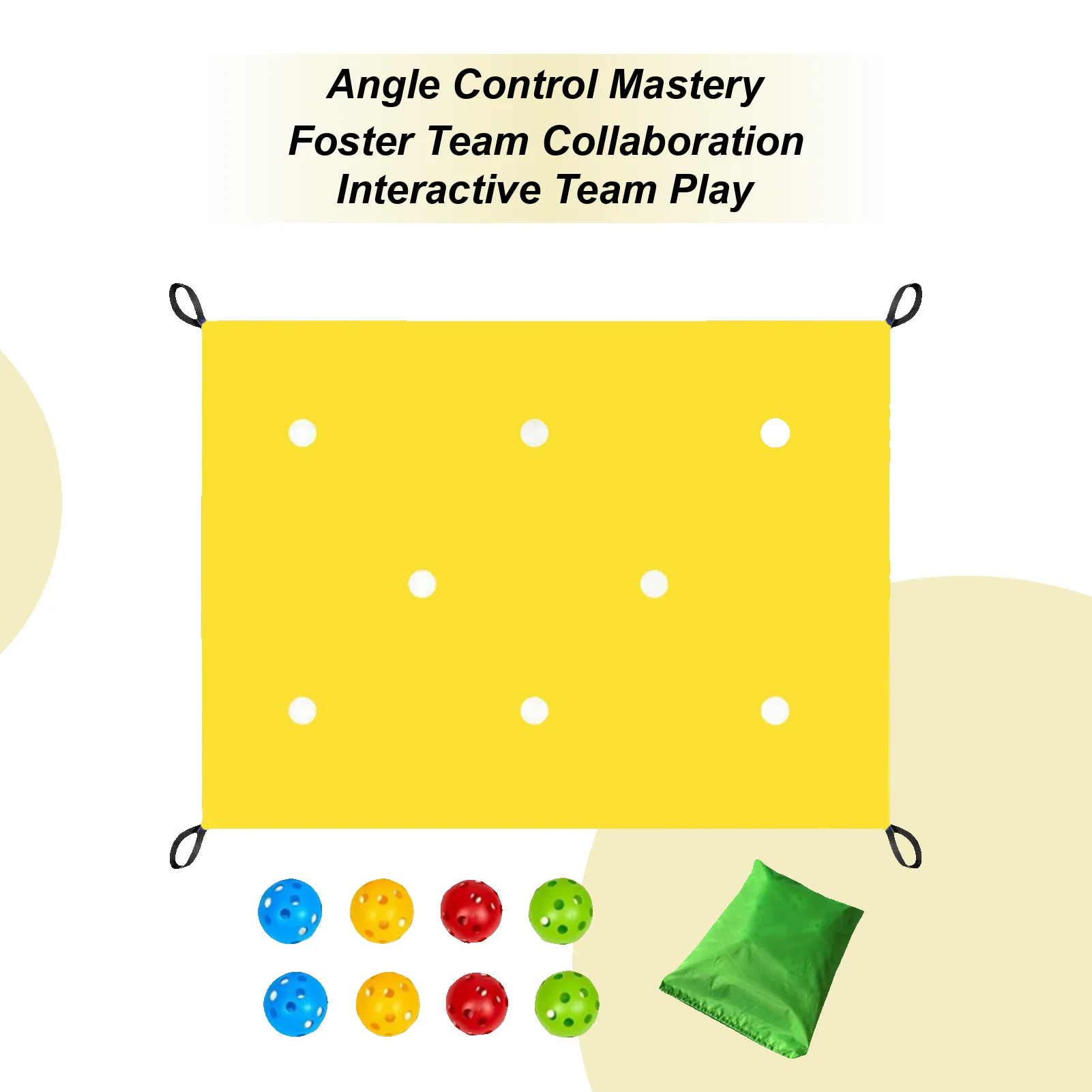

Outdoor Team Challenge Game Set Team Building Games Kit For Work Supports 8-20 Participants Emotional Connections Group Playing