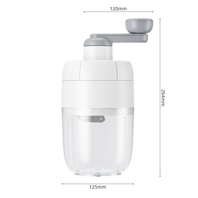 A95G Shaved Ice Machine Home Small Manual Ice Crusher Hand-Shake Ice And Hail Ice Ice Breaker To Make Sand Ice view 6