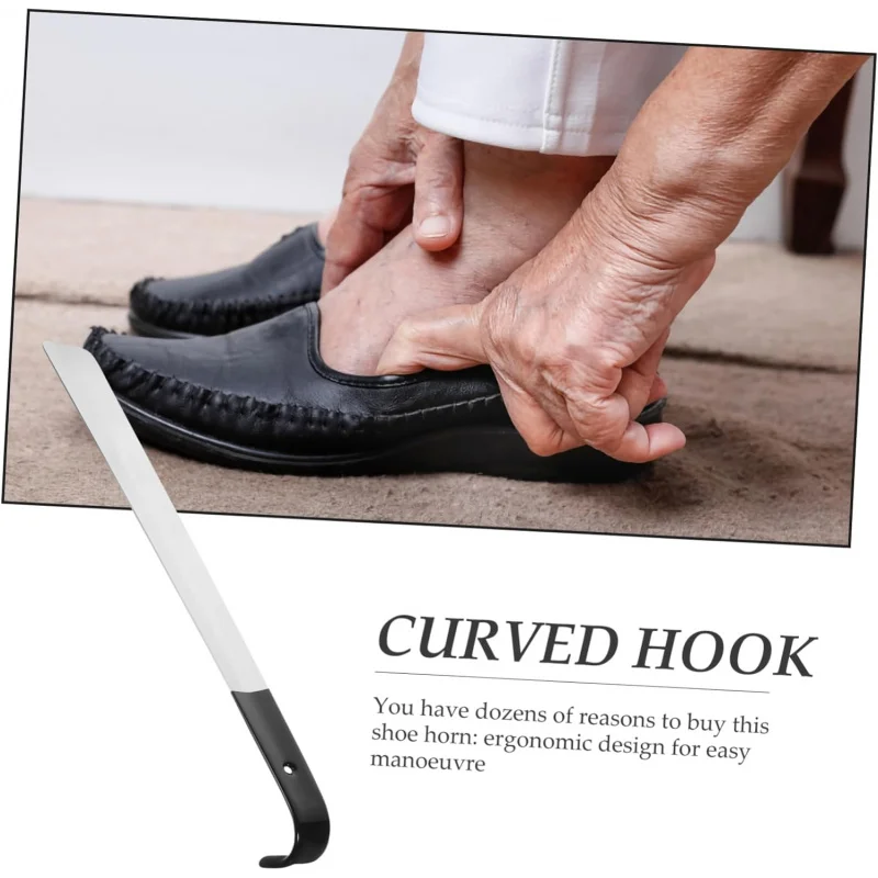 قطعة واحدة من لبيسة الحذاء شديدة التحمل (سمك 1.2/1.5/1.8 مم) مع قبضة جلدية - لكبار السن والرجال والنساء، تناسب جميع الأحذية