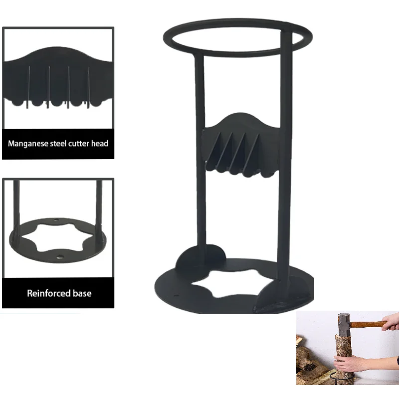 Household Manual Firewood Breaker Separator Splitter High Quality Safe Cast Iron Wood Splitter Log Firewood Spplitter Wedge