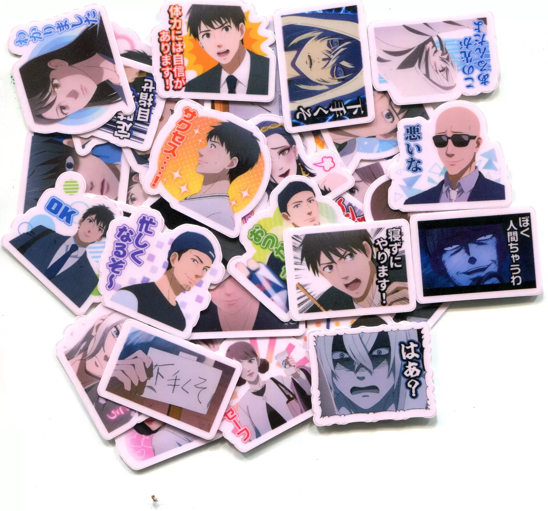 40pcs/pack Eren the Southpaw 2-3cm waterproof diy anime sticker