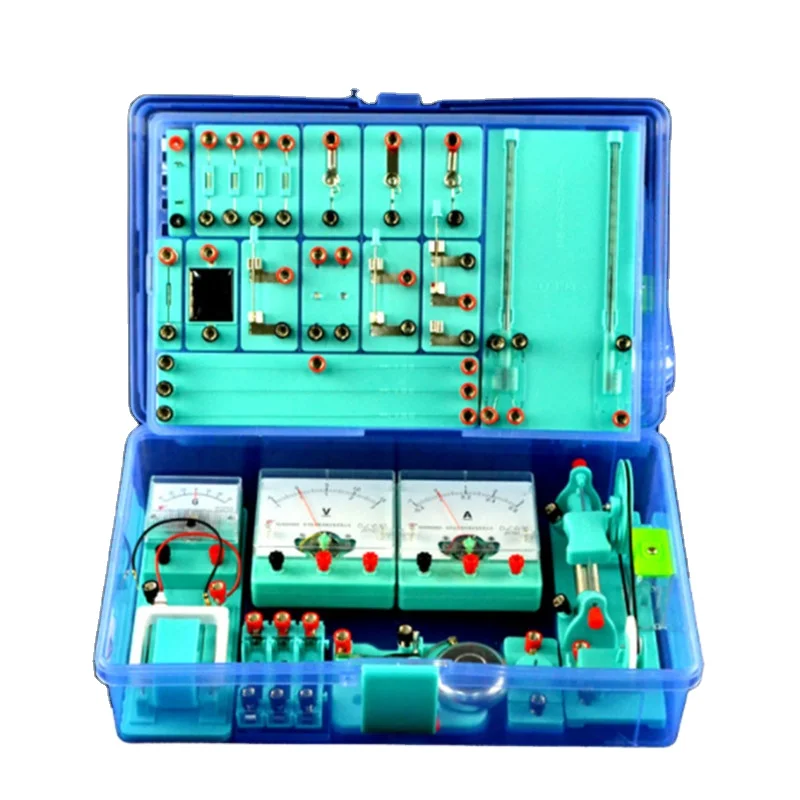 Physical Experiment Equipment Full Set of Electromagnetic Optics, Mechanics,Acoustics, Upgraded Electromagnetic Experimental Box