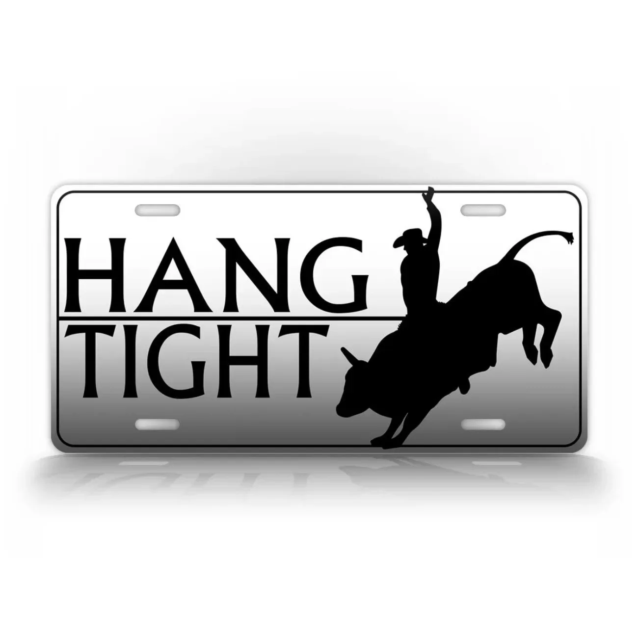 Letrero Decorativo Personalizado de Metal Impermeable con Diseño de Vaquero del Oeste y Toro, para Decoración de Pared de Casa o Rancho