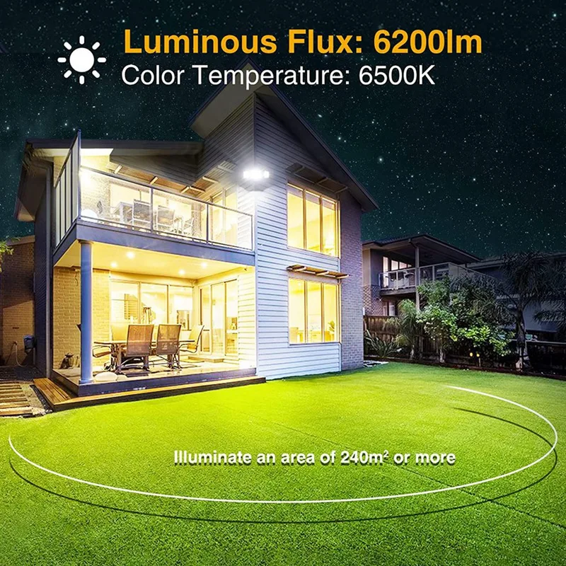 LICE-1Pack LED Holofote Externo IP66 Luz de Inundação Externa À Prova D 'Água Adequado para 175-260V