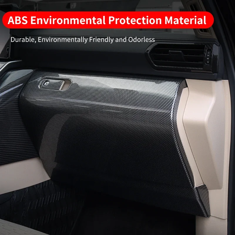 Dla Toyota Land Cruiser LC300 J300 2021-2025 Schowek dla pasażera, Pokrywa schowka, Akcesoria do modernizacji wnętrza, Materiał ABS