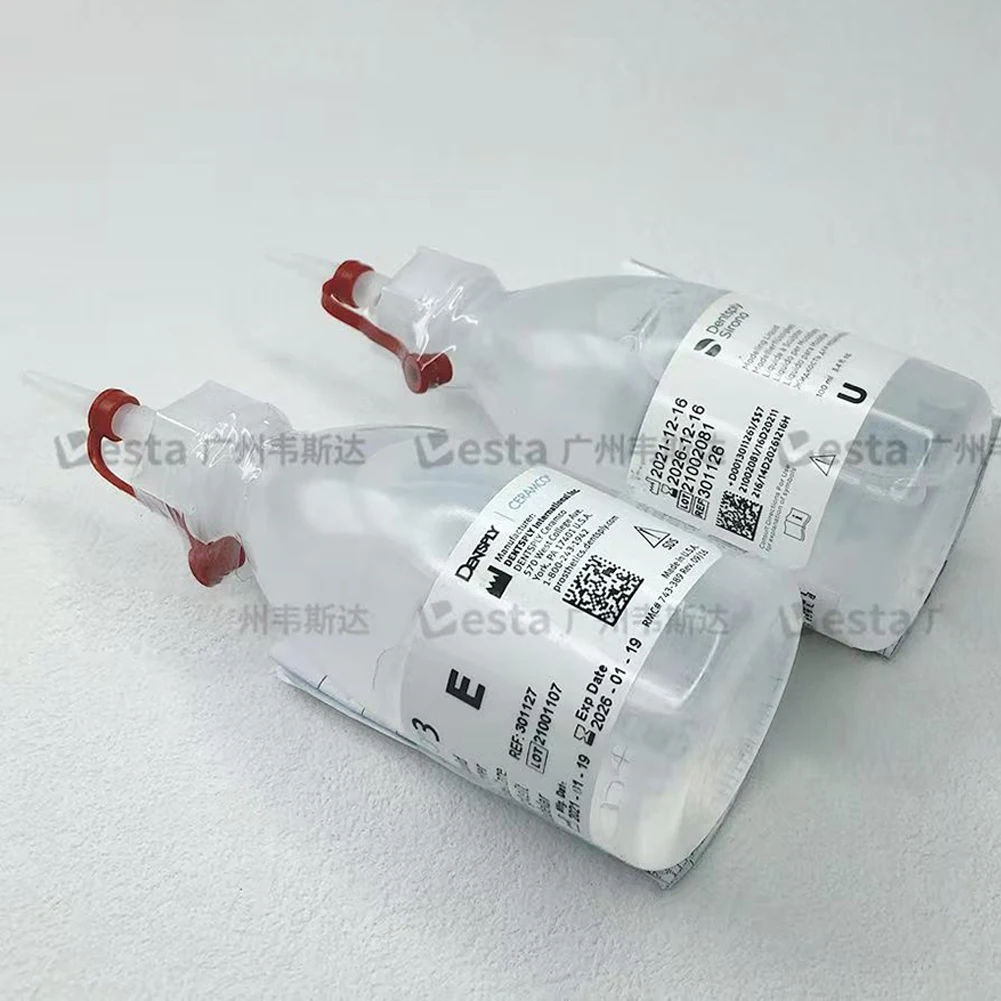 ترميم الأسنان سطح المزجج مسحوق الخزف المعدني خلط وصمة عار الصقيل السائل Dentsply Sirona Ceramco 3 نموذج السائل E U #4