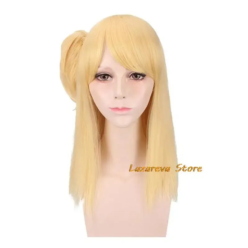 2025 جديد أنيمي الجنية الذيل لوسي Heartfilia تأثيري حلي ماجيك مطلق النار شعر مستعار مفتوح الظهر فستان امرأة مثير Kawaii هالوين C ☆ wrl ☆