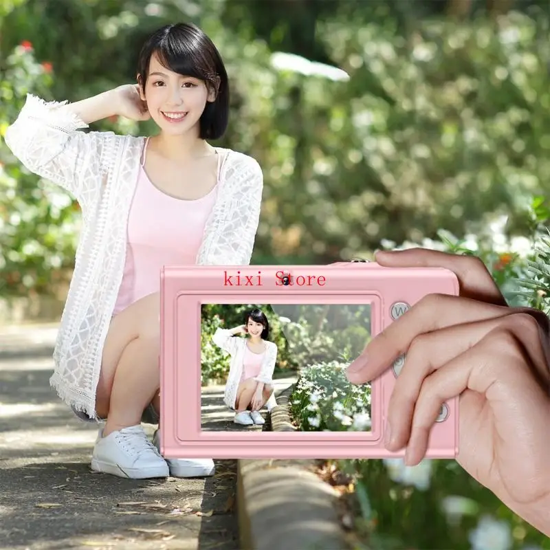  Kids Camera 48MP 1080P 2 Lens with 32GB Card Support Camera