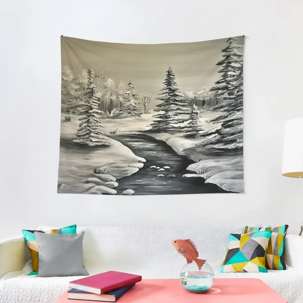 

Cold Winters Day Tapestry Bedroom Decoration Wall Art Room Decorating Aesthetic Home Decor Aesthetic Tapestry