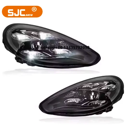 SJC Car Accessories for Porsche Panamera 970 LED Headlights 2014-2017 970.2 Headlamp New Update Front Light Assembly Plug&Play