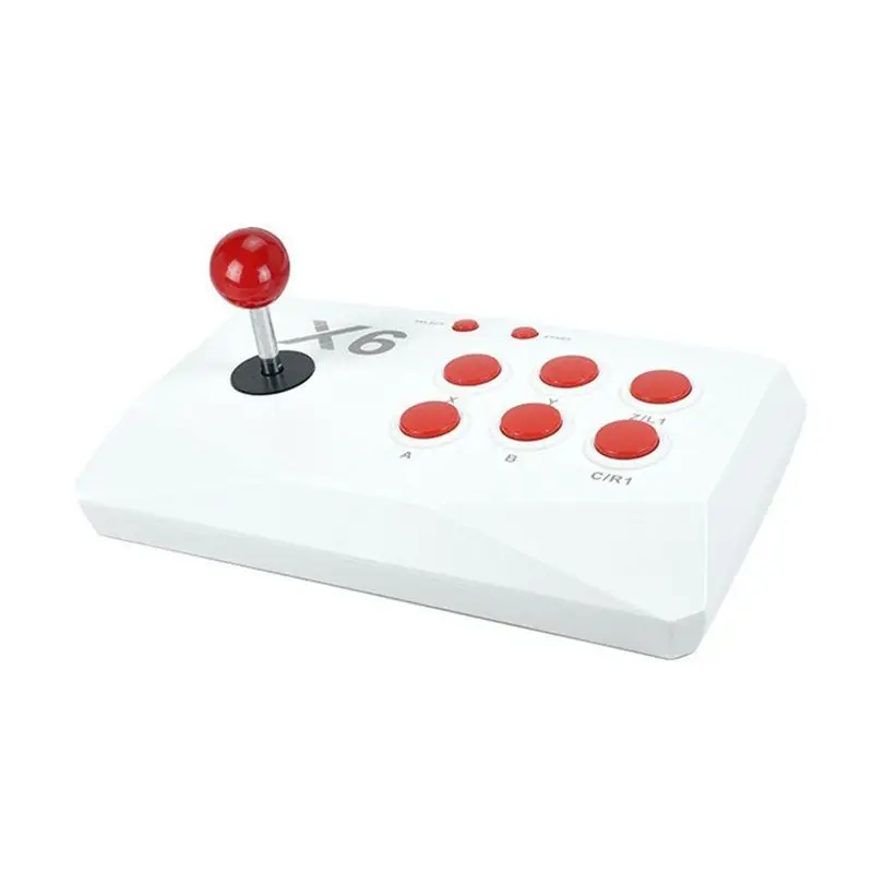 10000+ Games 4K Arcade Video Game Console X6 Arcade Stick With Double Arcade Joysitck Joystick For MAME/SF PS1