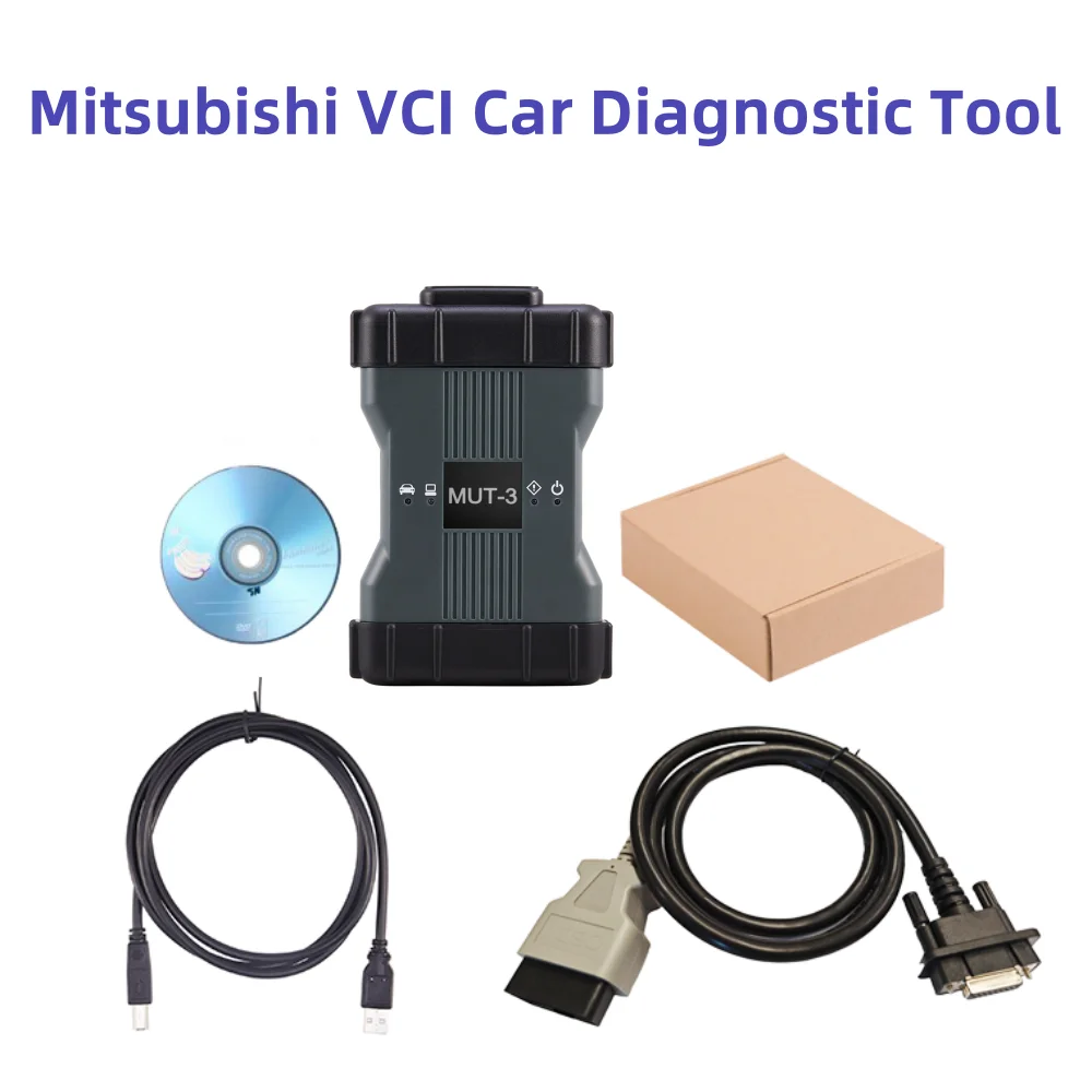 Best MUT III SE Mitsubishi MUT-3 VCI Diagnostic Tool MUT-3 v23.06 Support J2534 ECU Programming Car Diagnostic Tool