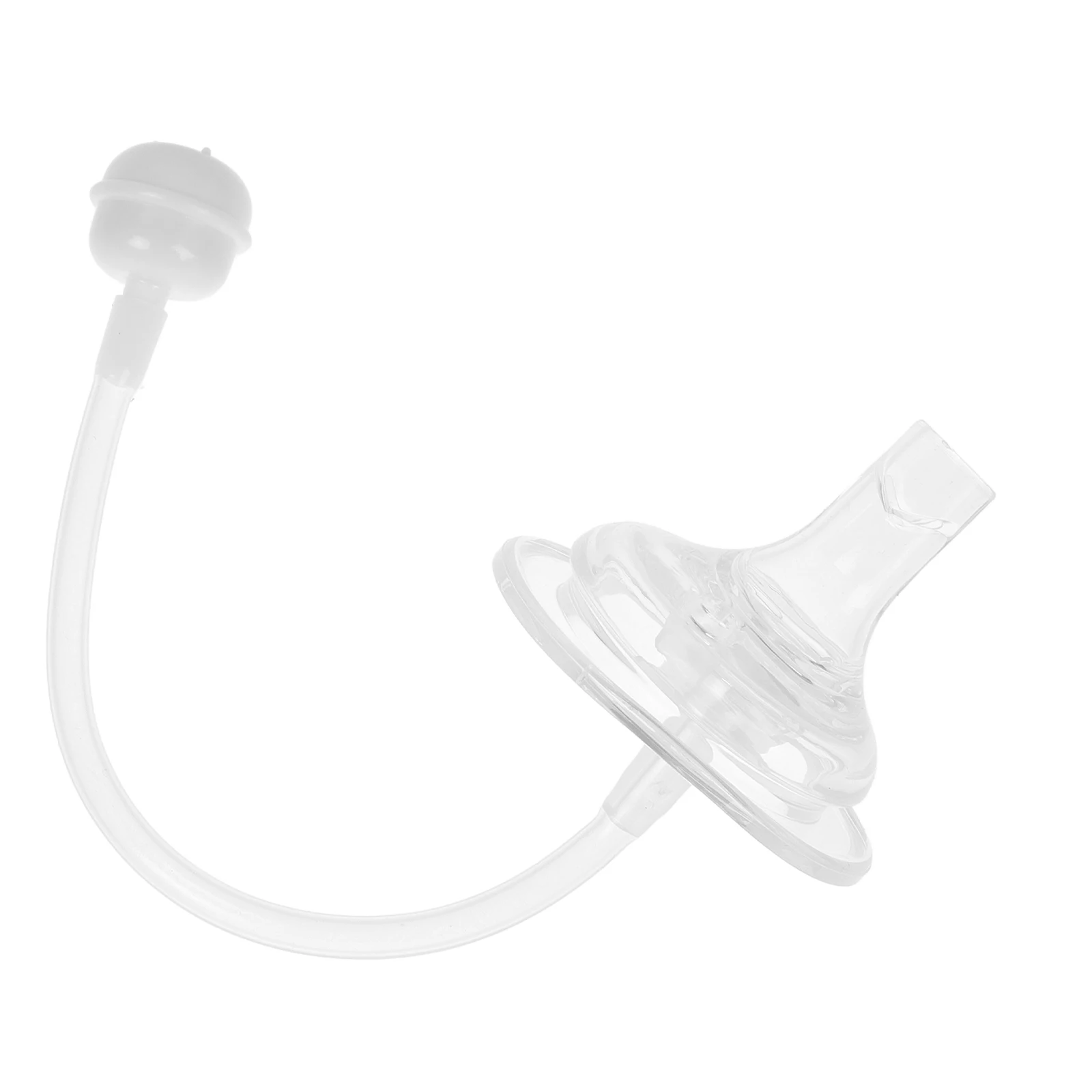 

Wide Mouth Sucking H Silicone Weighted Straw Replace Reusable Leakproof Detachable Baby Bottle Straw Set Toddler