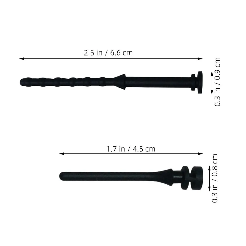 100Pcs Rubber Fan Mount Screws Antivibration Shockproof Pc Case Cooling Silent Build Universal Fit Gaming Desktop