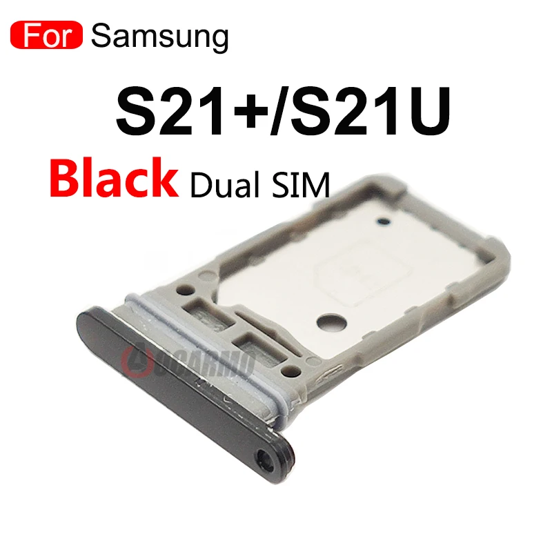 For Samsung Galaxy S21 Plus S21+ S21U S21 Ultra Single Dual SIM Card Sim Tray Card Slot Holder Replacement parts