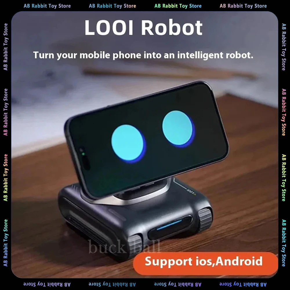 New LOOI Robot Intelligent Robot Pet Virtual Ai GPT Puzzle Electronic Accompany Emotional Interaction Pet Robot Companion Gifts