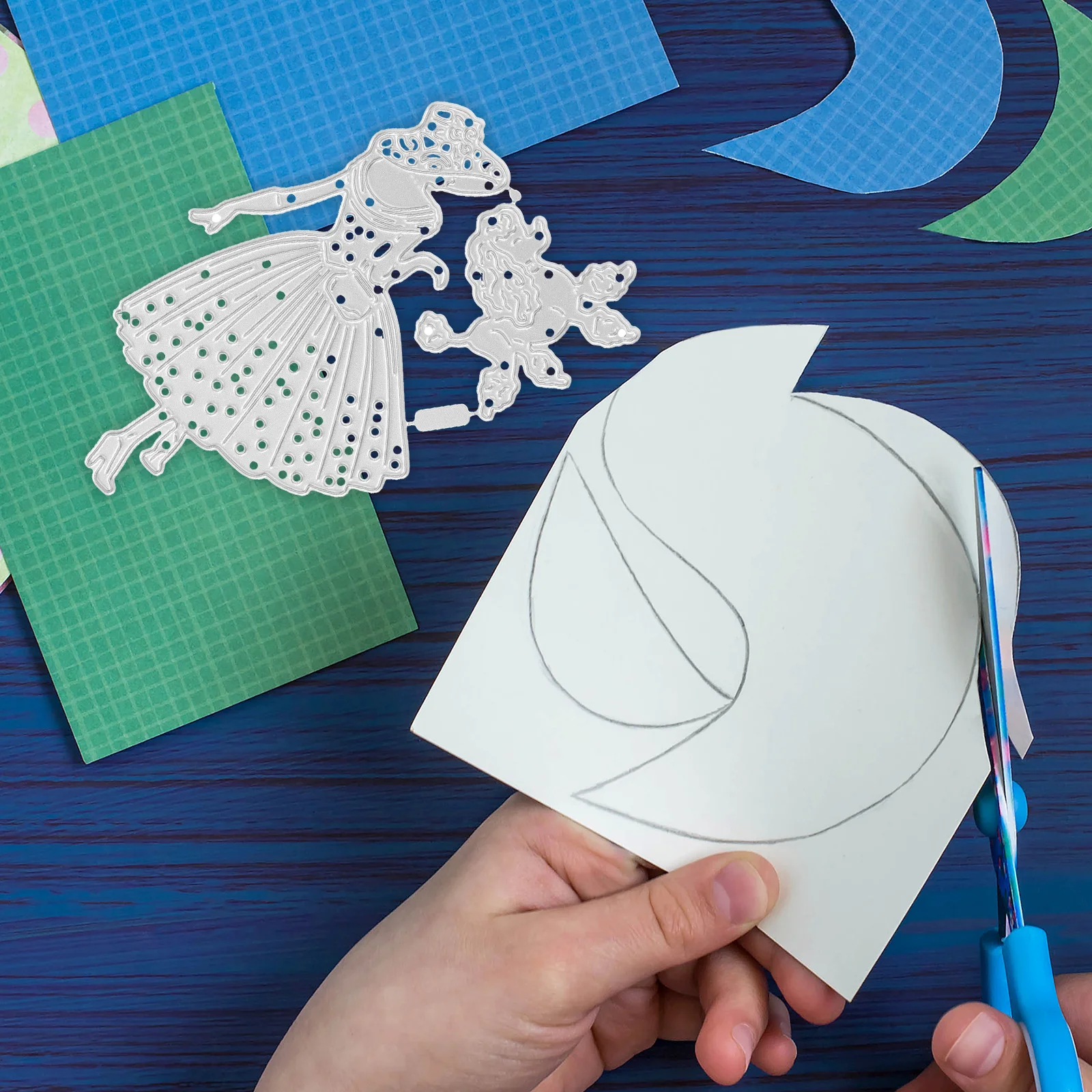 

Cutting Dies For Card Making Embossing Scrapbooking Metal Paper Punch High-Carbon Steel Reusable Diy Stencilscrafting