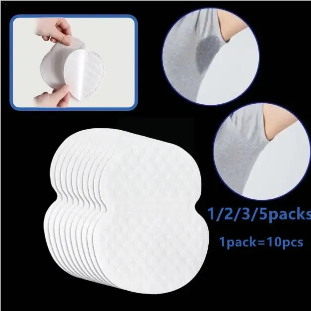 

1/2/3/5Pack Underarm Sweat Pads Absorb Liners Underarm Gasket From Sweat Armpit Stickers Anti Armpits Pads For Clothes Deodorant