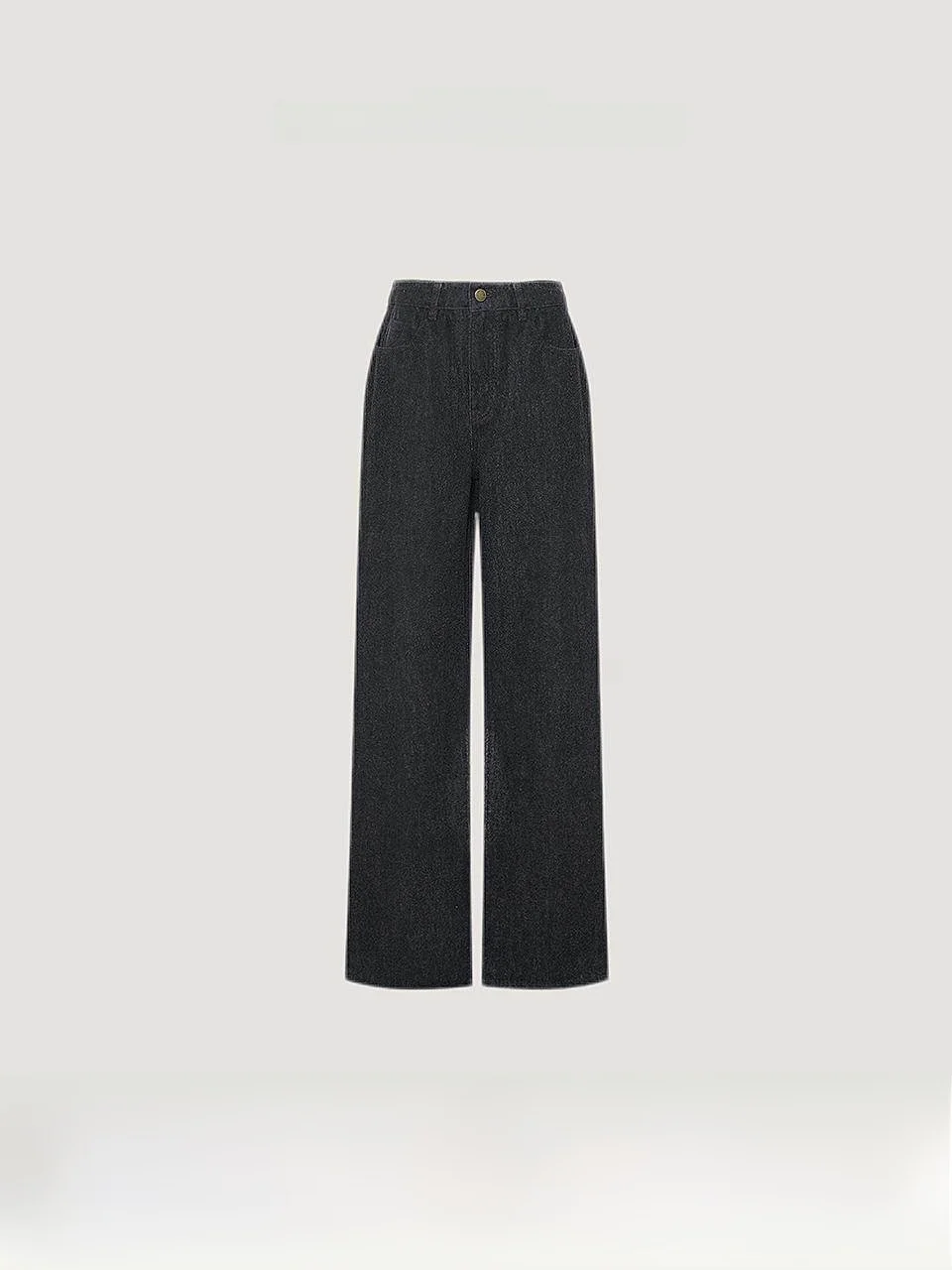 

Женские джинсы из хлопкового денима в стиле ретро, прямого свободного кроя, с эффектом потертости, комфортные, в стиле Old Money, со средней посадкой на талии