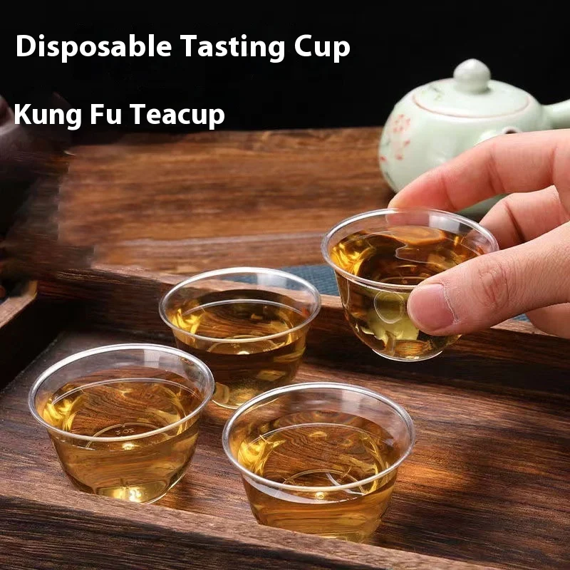 

36 transparent tea cups, 55ml, upgraded holder for use and storage, suitable for daily and holiday use