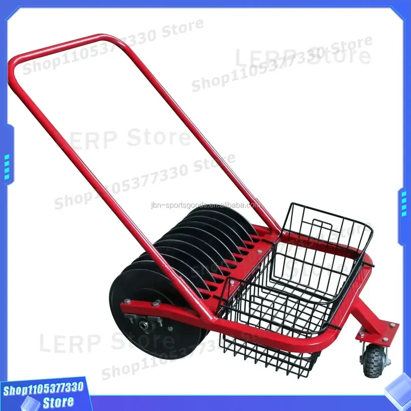 10 Track Golf Ball Picker Upper Hand Push Driving Range Equipment for Course Practice Efficient Collection Tool Hand Push