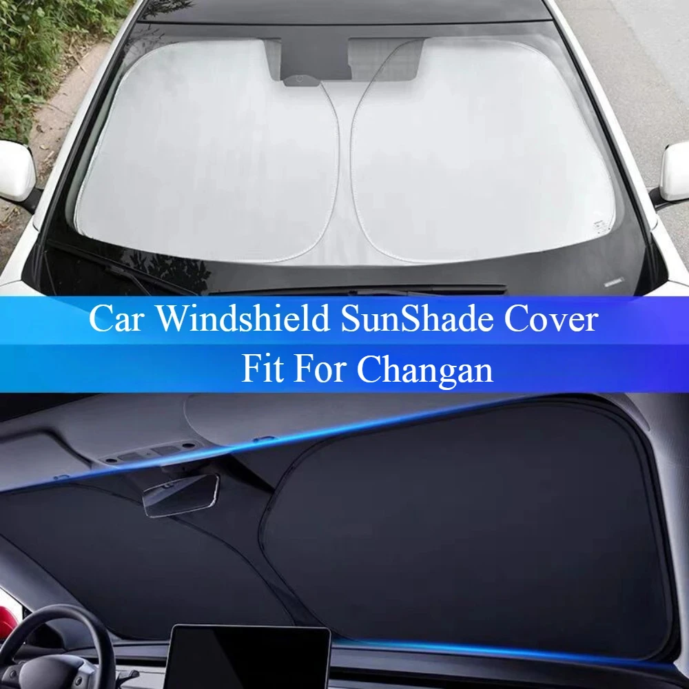 Car Front Windshield Sunshade Protective Cover UV Block Sun Protection For Changan CS75 CS35 CS15 CS95 RAETON CX70 CS55 EADO