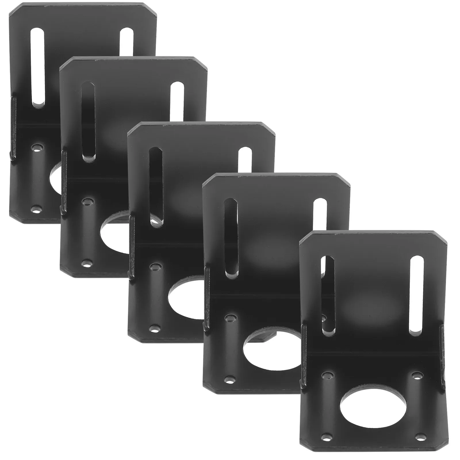 5Pcs Stepper Motor Mounting Bracket Alloy Steel Strong Ergonomic Design for 42Mm Nema17 Stepper Motor High Performance