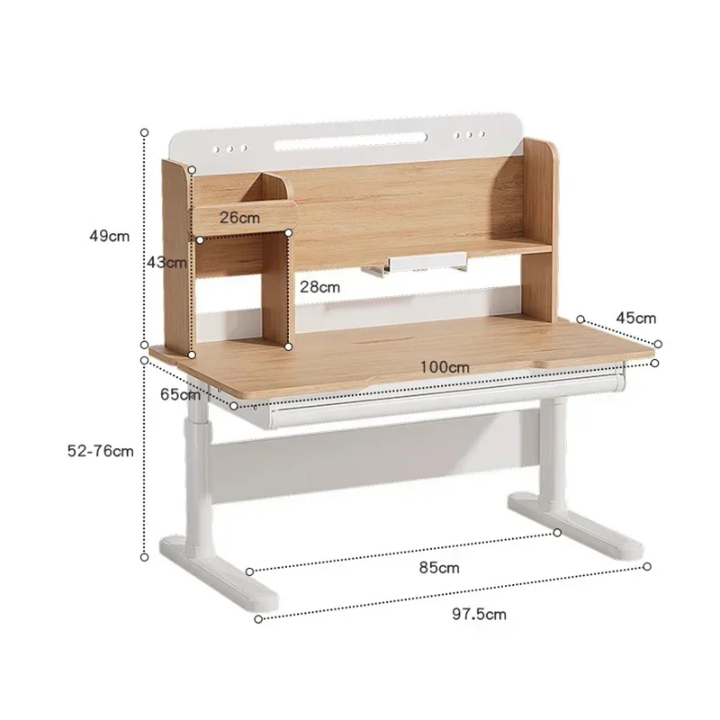 子供デスク子供小学生椅子女の子ルームデスクベッドサイドテーブル子供用品学習子供用家具
