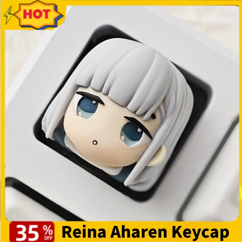 

Aharen-San Wa Hakarenai Reina Aharen Keycap Механическая клавиатура Мультяшная милая аниме-игра Keycap Cherry R4 Profile Gamer
