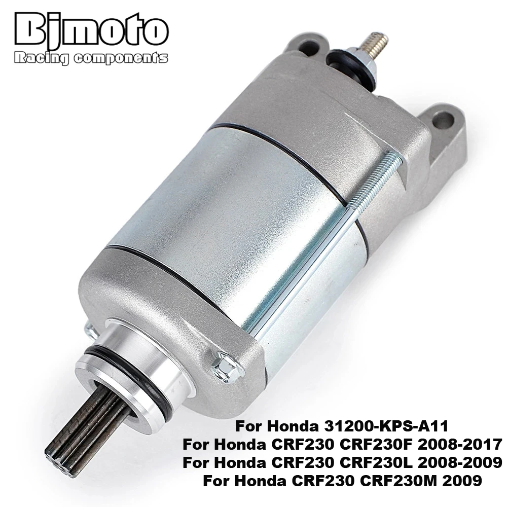 

Motorcycle Starter Motor For Honda CRF230 CRF230F 2008-2017 CRF 230 CRF230L 2008-2009 CRF230M 2009 31200-KPS-A11