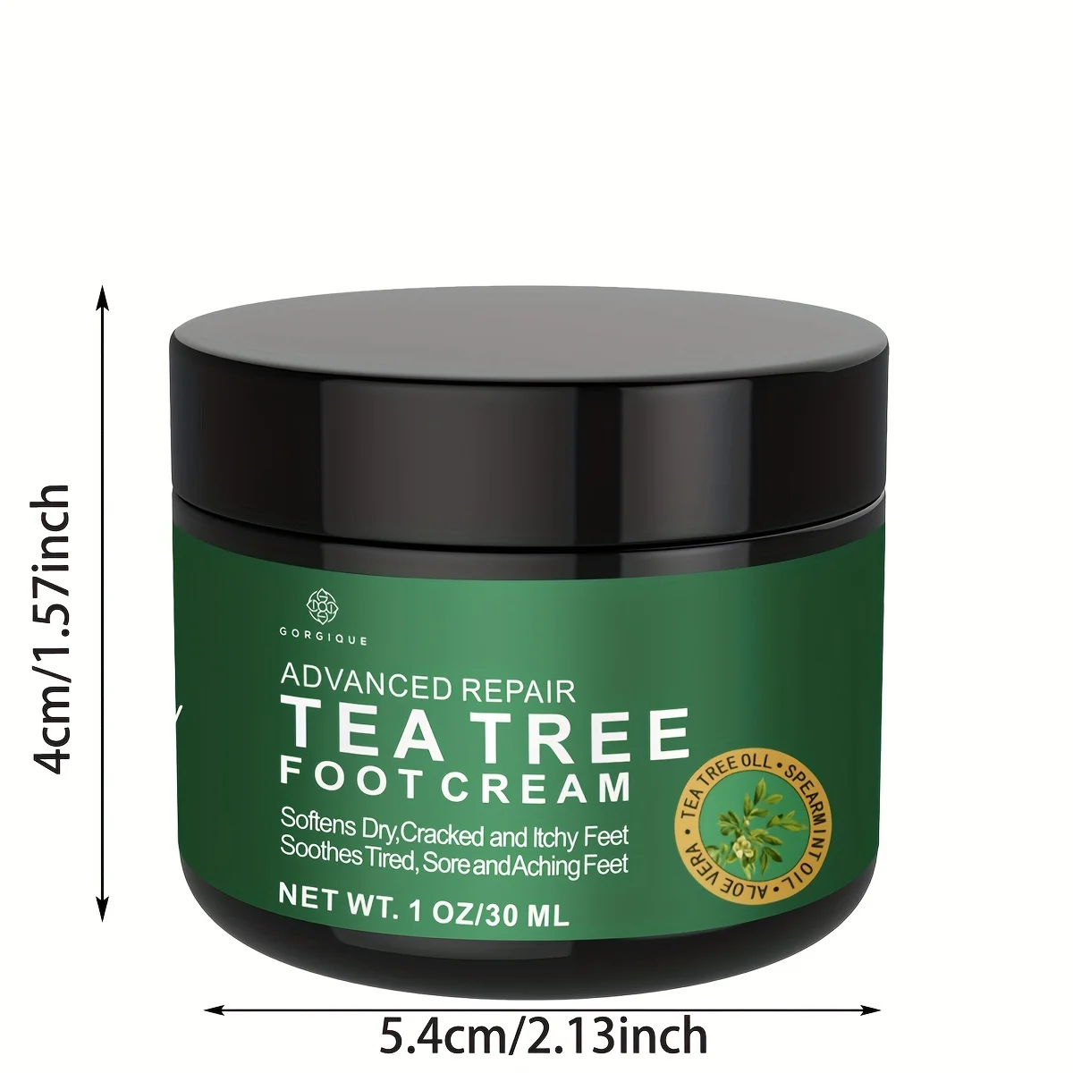 Tea Tree Oil Foot Cream for Dry Cracked Feet