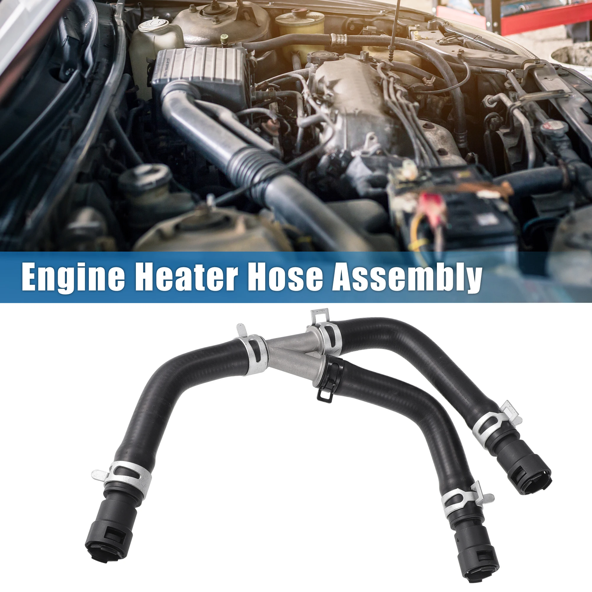 

Шланг отопителя двигателя UXCELL в сборе No 7L1Z18472AA для Ford Expedition 2007-2008 резина