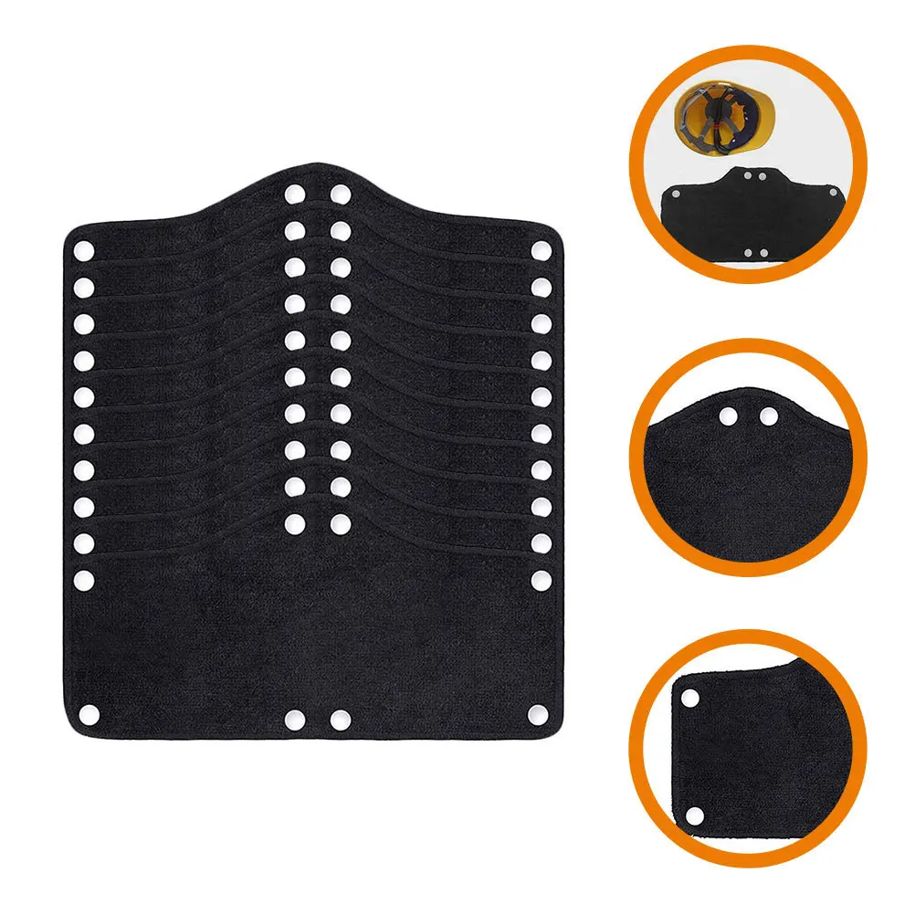 

6pcs Hard Hat Sweatband Liner Safety Padding Washable Breathable Sweat Protection For Construction Workers Outdoor Work