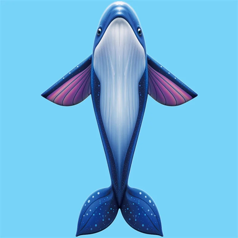 Free shipping Whale Kites outdoor games gardens flying adults kite weifang kite factory outdoor toy fun toys new shape kite koi