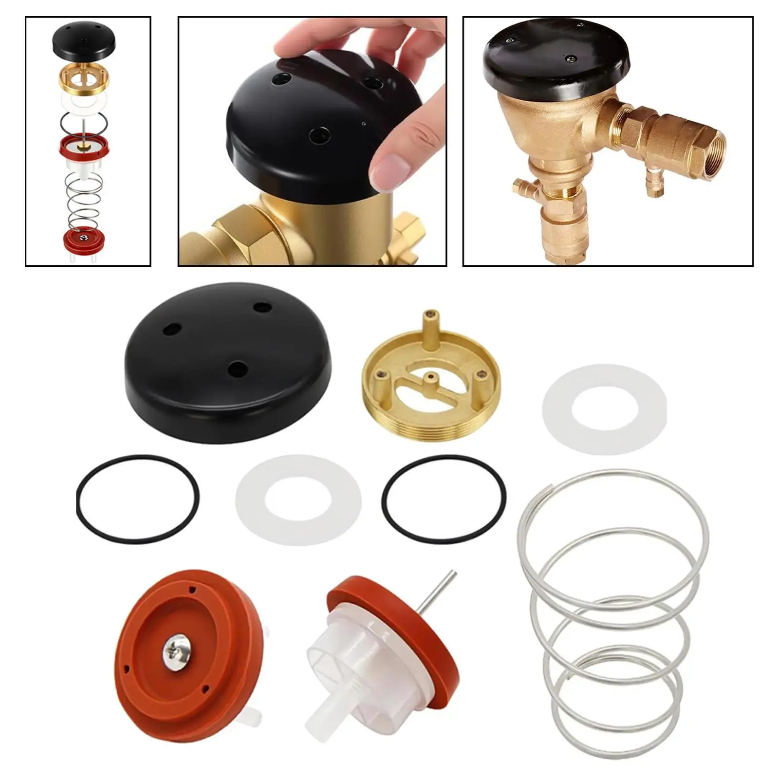 

Bonnet Repair Kit Spare Parts Maintenance Pressure Vacuum Breaker Repair Kit