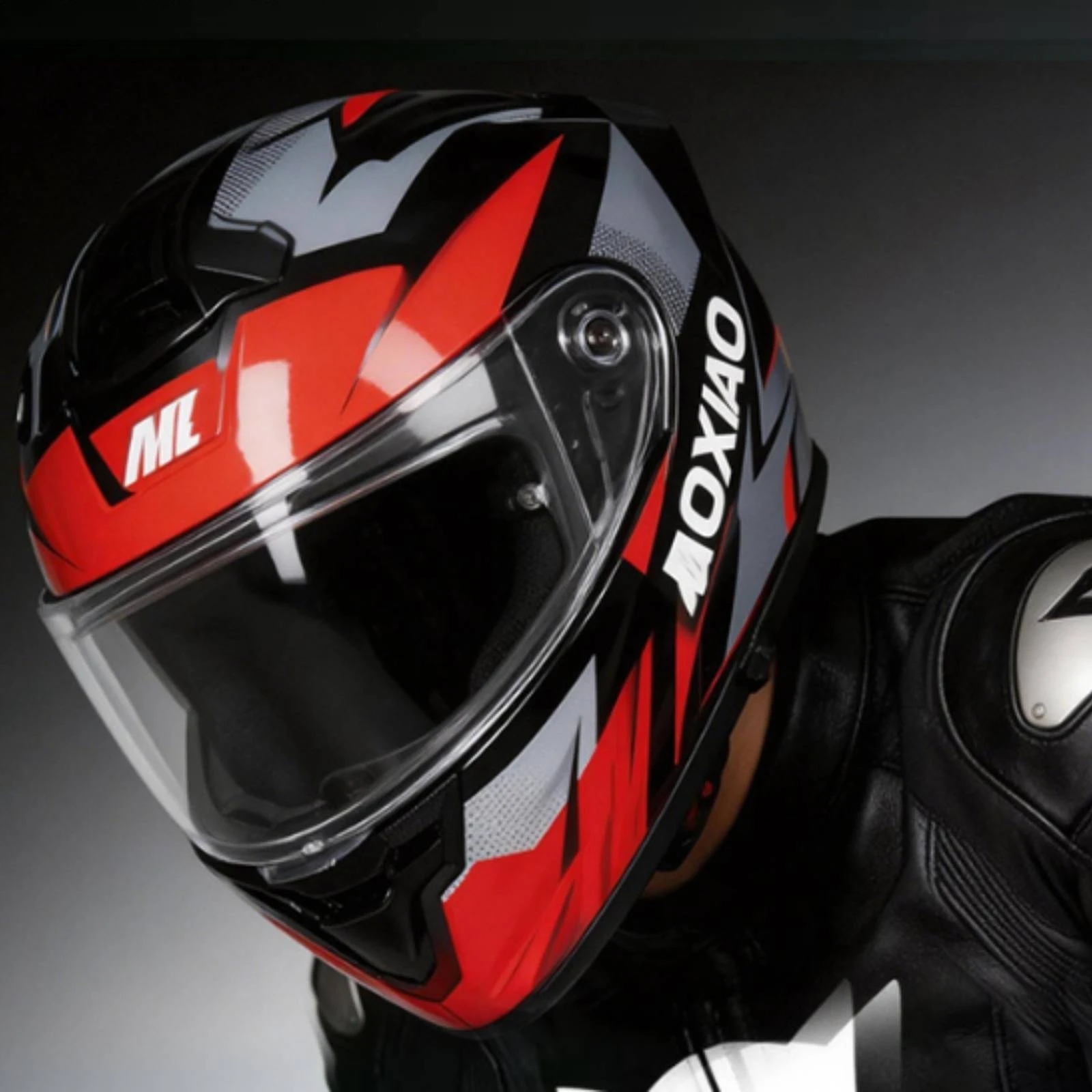Motorcycle Helmet with Dual Visor DOT Certified Motorcycle Helmet with Sun Visor Aerodynamic Washable for Commuters