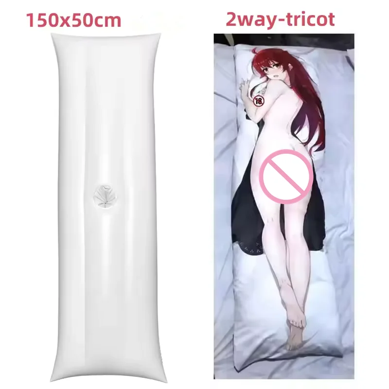 

Inflatable Dakimakura with Hole for Anime Waifu Pillow Genshin Azur Lane Body Pillows DIY Custom 50X150CM