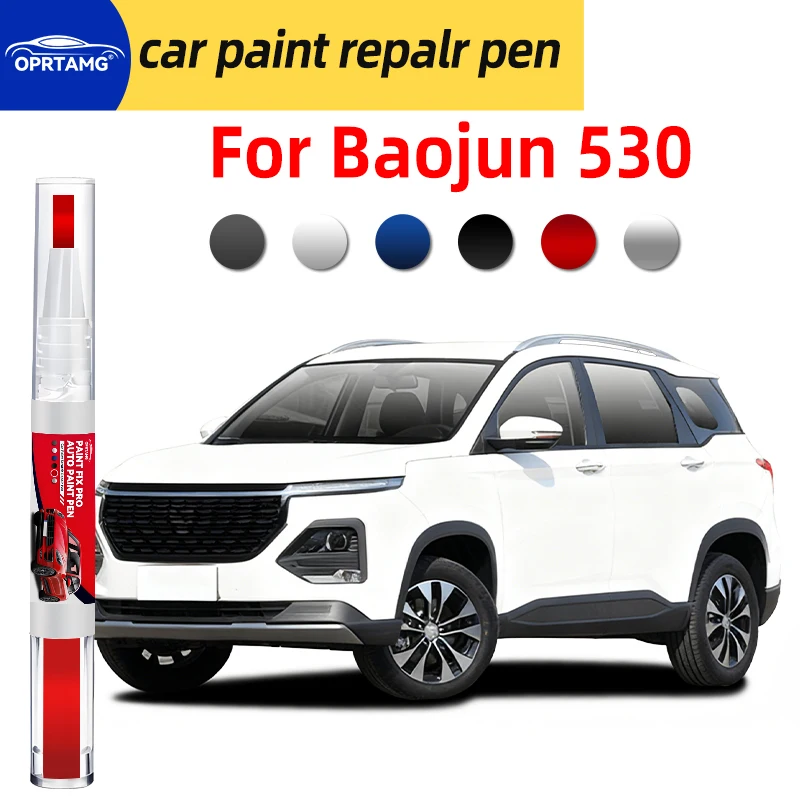 Caneta de pintura para retoque de pintura de carro Baojun 530, ferramentas de detalhamento para reparo de arranhões, acessórios automotivos, gadgets p