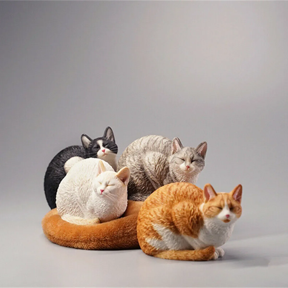 JXK 1/6 Lethargic Cat 2.0 Model Cute Pet Animal Lazy  Figure Collector Christmas Decoration Ornaments Adults  Gift