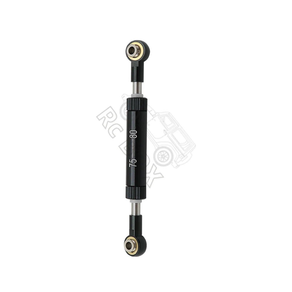 1Pcs Adjustable Steering Link Rod Panhard Bar Servo Linkage 75-100mm for 1/10 RC Crawler Axial SCX10 RBX10 Tamiya CC02 HSP 94111