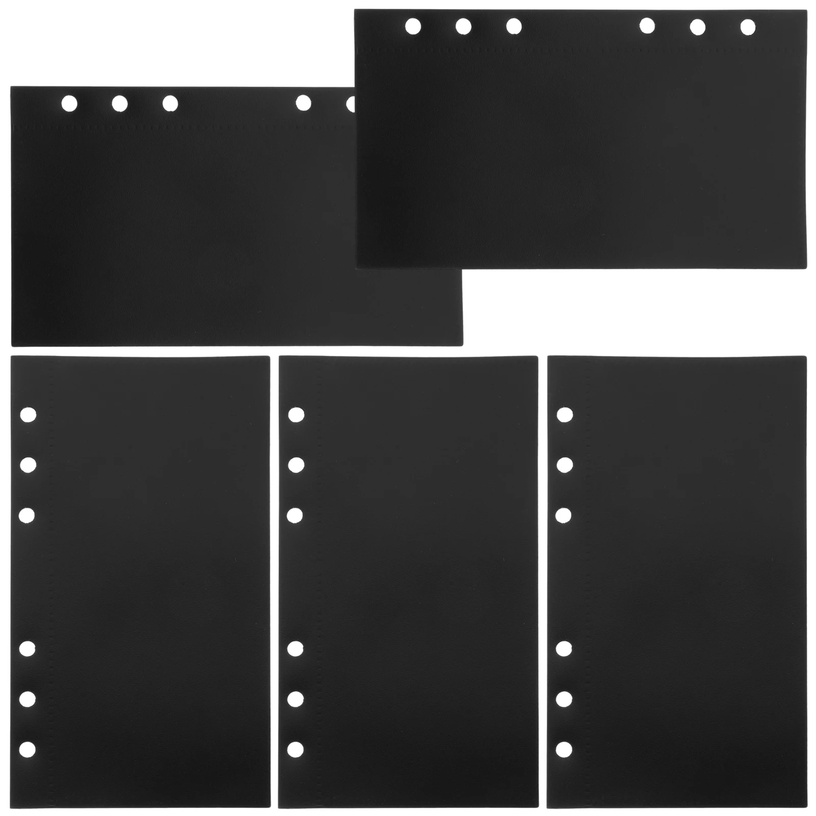 

5Pcs Budget Binder Divider Inserts Wear Resistant PP Replaceable Pocket Binder for Budget Book and Receipt Storage