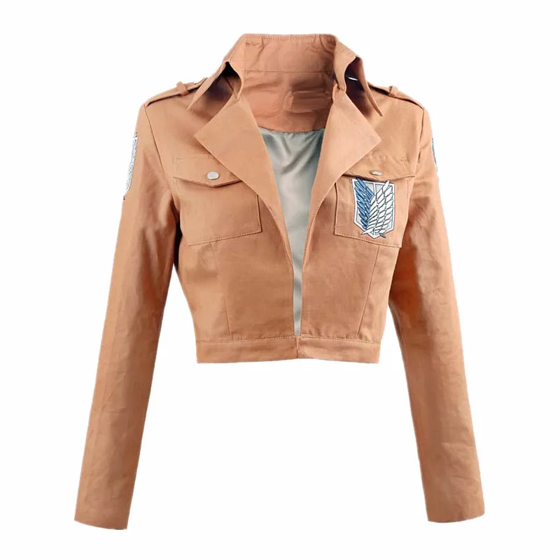 Ermittlungskorps-Team-Uniform Anime Attack on Titan Mantel Umhang Cosplay Shingeki no Kyojin Mikasa Jacke Schal Anzüge – Detail 1