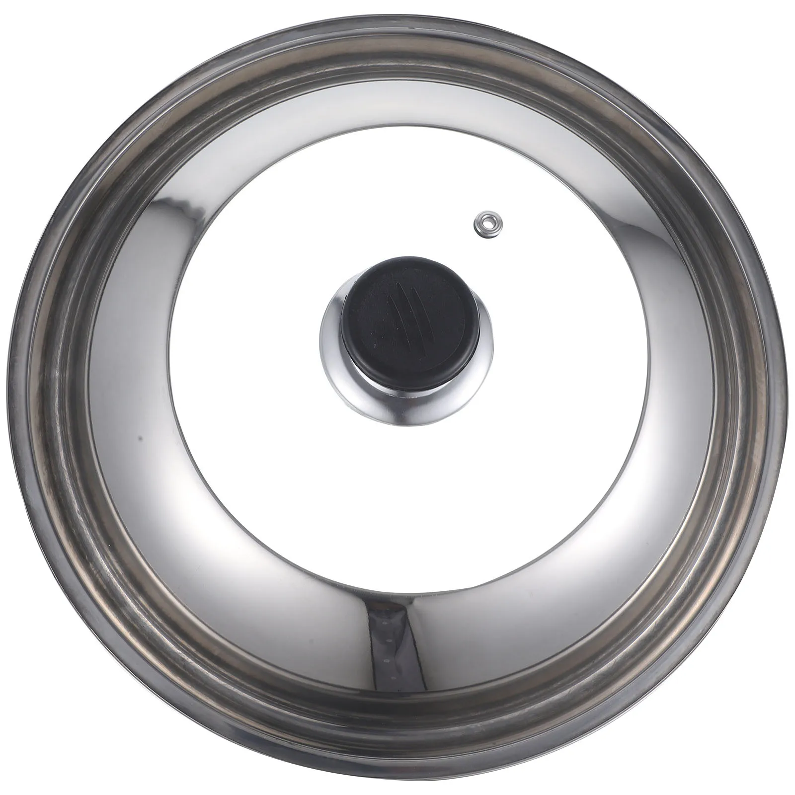 

Visible Cooking Pot Cover Stainless Steel Pan Lid Universal Kitchen Gadget Transparent Cooking Lid Replacement