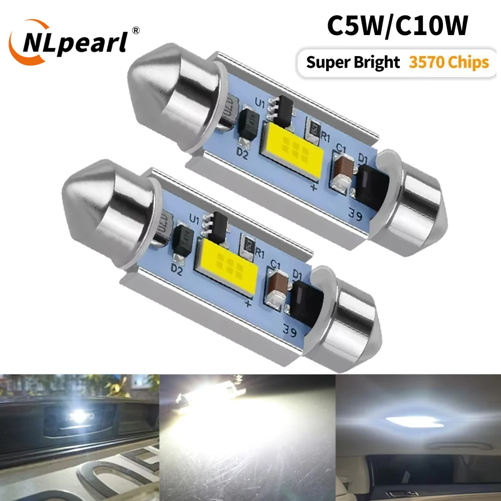 Nlpearl 2Pcs C10W C…
