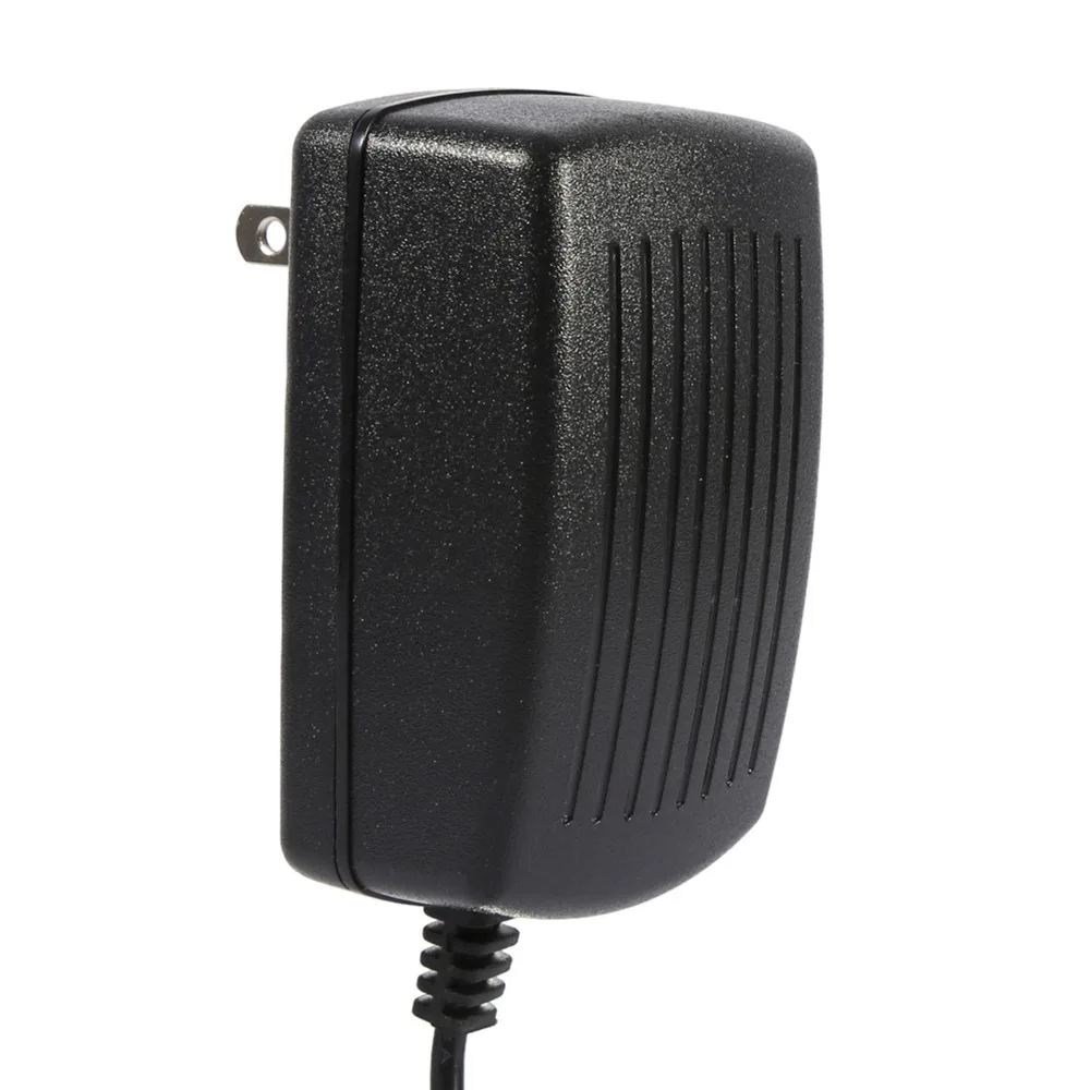 Plastic Power Supply Adapter AC to DC 12V 3A Black Power Charging Adapter 5.5 x 2.5 mm Connector 1 Meter Cable Length