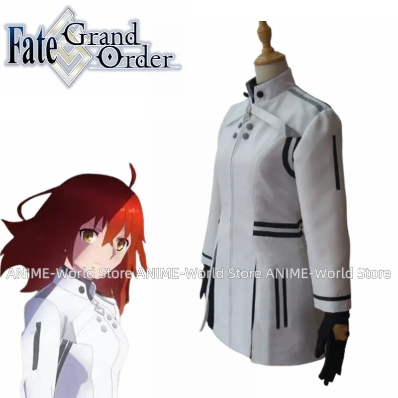 Anime Fate Grand Order 2 FGO Fujimaru Ritsuka Cosplay Costume Custom Made Girl School Uniforms