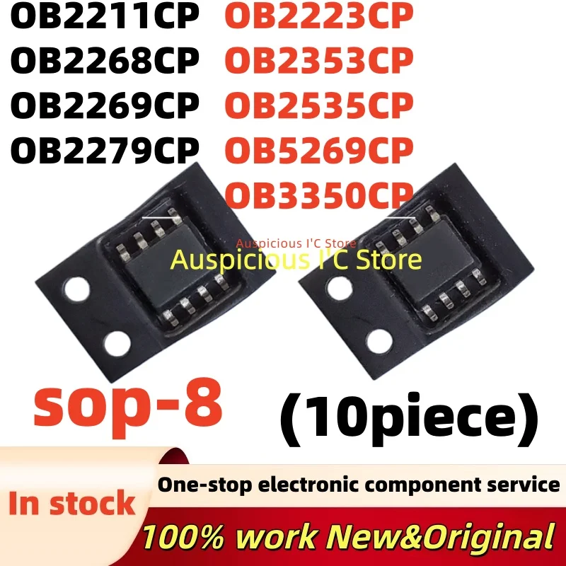 (10pcs)100%new OB2268CP OB2279CP OB2269CP OB2211CP OB2223CP OB2353CP OB2535CP OB5269CP OB3350CP sop-8